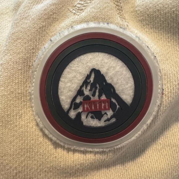 Kith Williams Patchwork Hoodie - Medium- White - Used - Picture 3 of 11